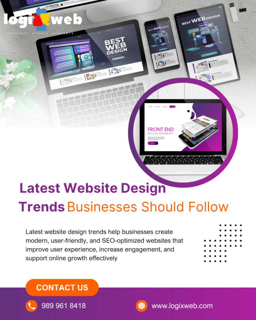 latest website design trends
